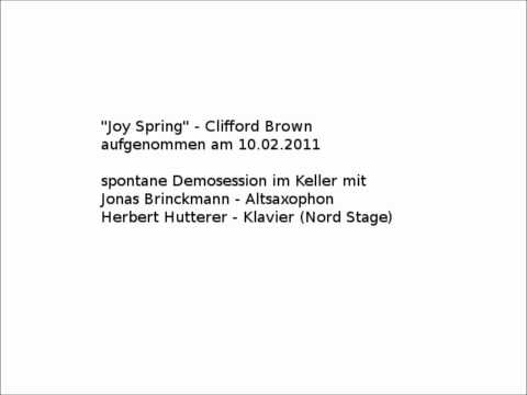 Joy Spring - Clifford Brown - Demo Recording